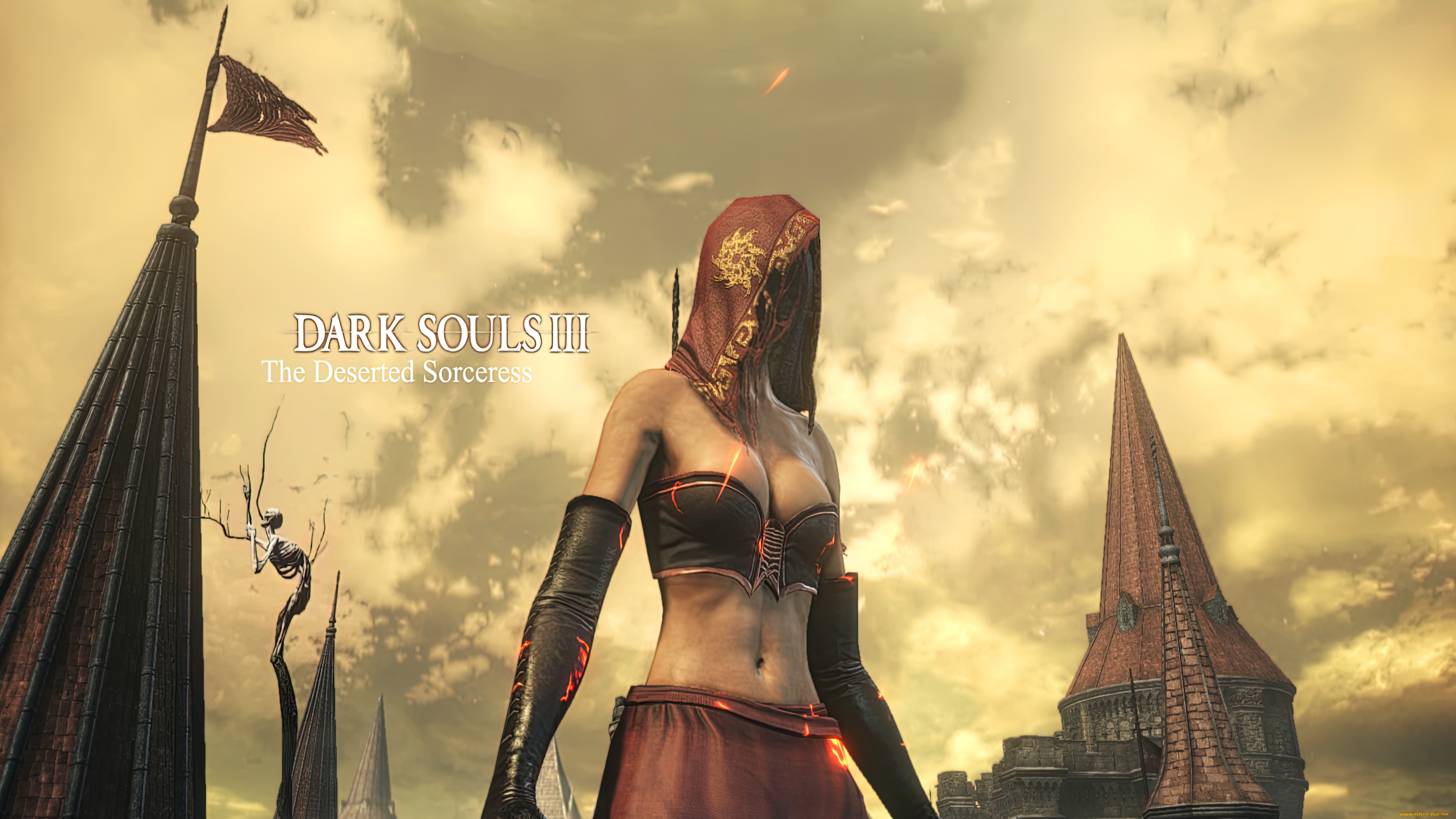 dark souls 3,  , dark, souls, 3, deserted, sorceress, , biovolkvk